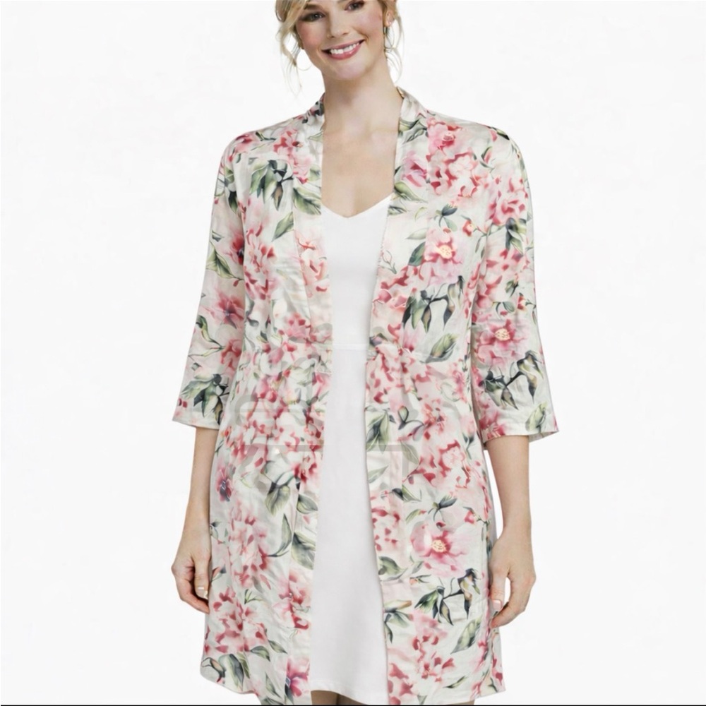 SHOW ME YOUR MUMU BRI Garden of Blooms Floral Robe One Size Fits All NO BELT